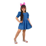 Vestido Infantil Menina Manga Princesa