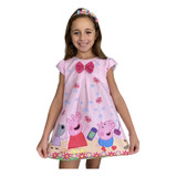 Vestido Infantil Menina Peppa