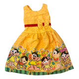 Vestido Infantil Menina Personagens