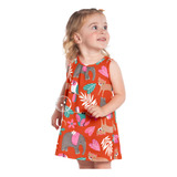 Vestido Infantil Menina Verao