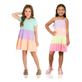 Vestido Infantil Menina Verao