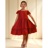 Vestido Infantil Meninas Luxo