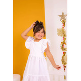 Vestido Infantil Natal Batizado