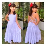 Vestido Infantil Natal Festa