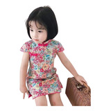 Vestido Infantil Oriental Em