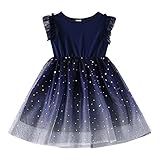 Vestido Infantil Para Meninas Vestido De Princesa Vestido De Tutu Vestido De Festa Para Casamento Dama De Honra Concurso Festa Azul 4 5 Anos