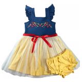 Vestido Infantil Princesa Espevitados