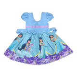 Vestido Infantil Princesa Jasmine