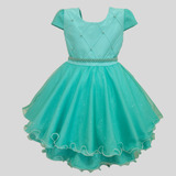 Vestido Infantil Princesa Perola