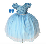 Vestido Infantil Princesas Encantadas