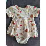Vestido Infantil pucca Tamanho