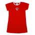 Vestido Infantil São Paulo Tubinho Vermelho Oficial