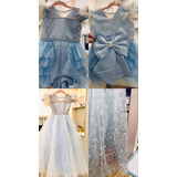 Vestido Infantil Tema Frozen