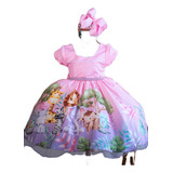 Vestido Infantil Tema Safari