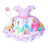 Vestido Infantil Tematico Luxo