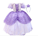 Vestido Infantil Tematico Princesa
