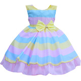 Vestido Infantil Unicornio Arco