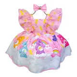 Vestido Infantil Ursinhos Carinhosos
