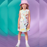 Vestido Infantil Verao Malha