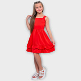 Vestido Infantil Verao Soltinho