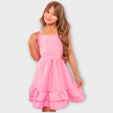 Vestido Infantil Verao Soltinho