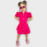 Vestido Jeans Bufante Princesa