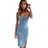 Vestido Jeans Envelhecido