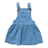 Vestido Jeans Kids Baby Infantil Mini Diva Blogueirinha Luxo