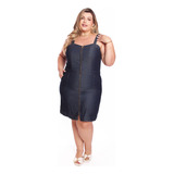 Vestido Jeans Plus Size