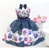 Vestido Juvenil Jardim Encantado