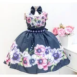 Vestido Juvenil Jardim Encantado