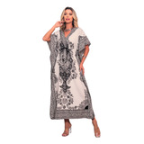 Vestido Kaftan Indiana Feminina