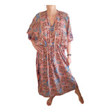 Vestido Kaftan Indiano Em