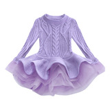 Vestido La Tricot Lilas