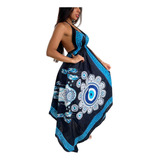 Vestido Lenco Indiano Costa