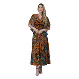 Vestido Longa Manga Morcego