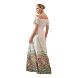 Vestido Longo Camponesa Antix R082457