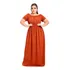 Vestido Longo Ciganinha Malha Plus Size Gordinha 50,52,54