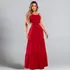 Vestido Longo Com Alças E Detalhe Nas Costas Moda Blogueira