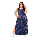 Vestido Longo Com Bolso