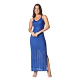 Vestido Longo De Tricot