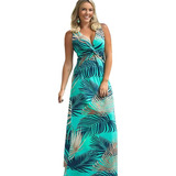 Vestido Longo Decote V
