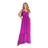 Vestido Longo Decote V