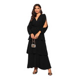 Vestido Longo Deotado Em
