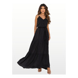 Vestido Longo Elegante Casual