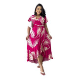 Vestido Longo Envelope Manga