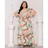Vestido Longo Estampado E Liso Moda Evangélica Plus Size