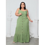 Vestido Longo Feminina Tendencia