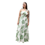 Vestido Longo Feminino Alca