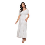 Vestido Longo Feminino Ciganinha